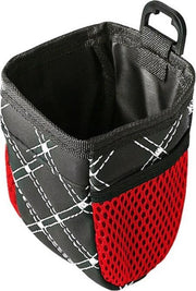Auto Vent Outlet Auto Mobiele Telefoon Houder Opbergtas Organizer - wit
