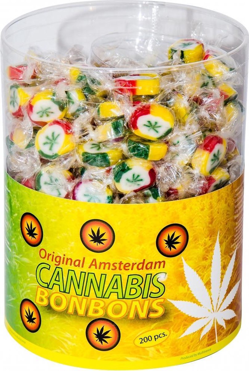 Cannabis bonbons - Display - 200 pieces