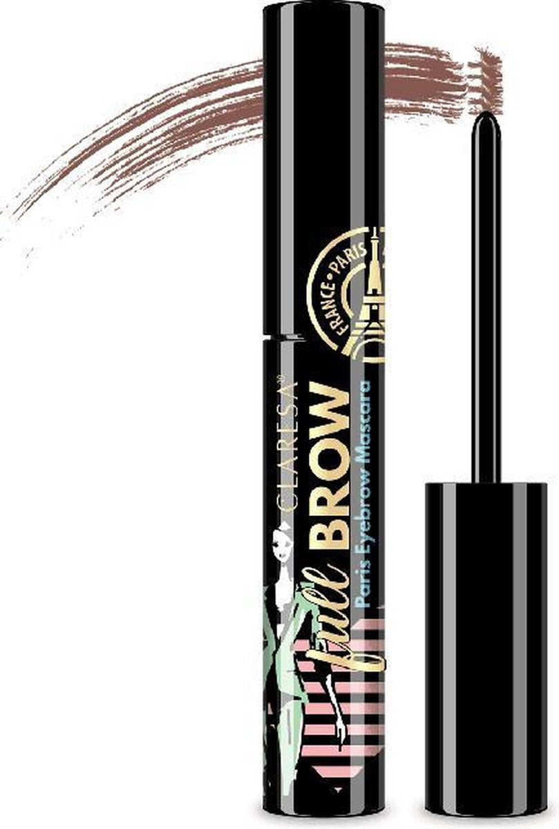 Claresa Full Brow Eyebrow Mascara Licht Bruin