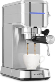 Klarstein Futura Espressomaker - Pompdruk 20 bar - 1450W - Watertank 1