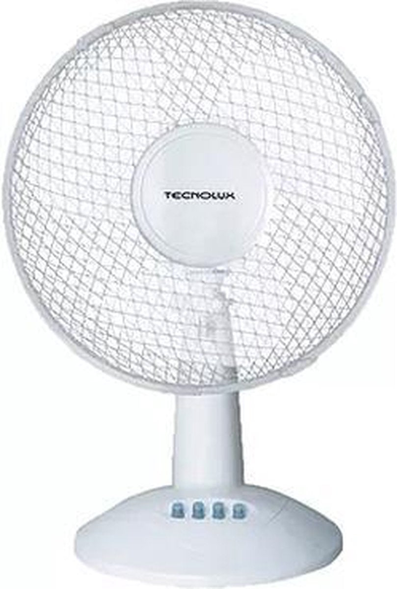 Tecnolux VTL-301AW - Tafelventilator - Wit