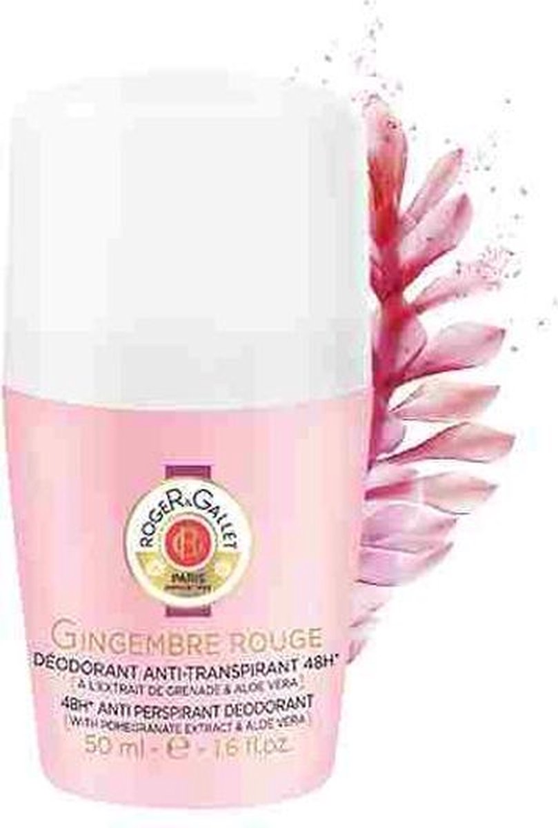 Roger & Gallet Gingembre Rouge 48H Anti Perspirant Deodorant Roll-on