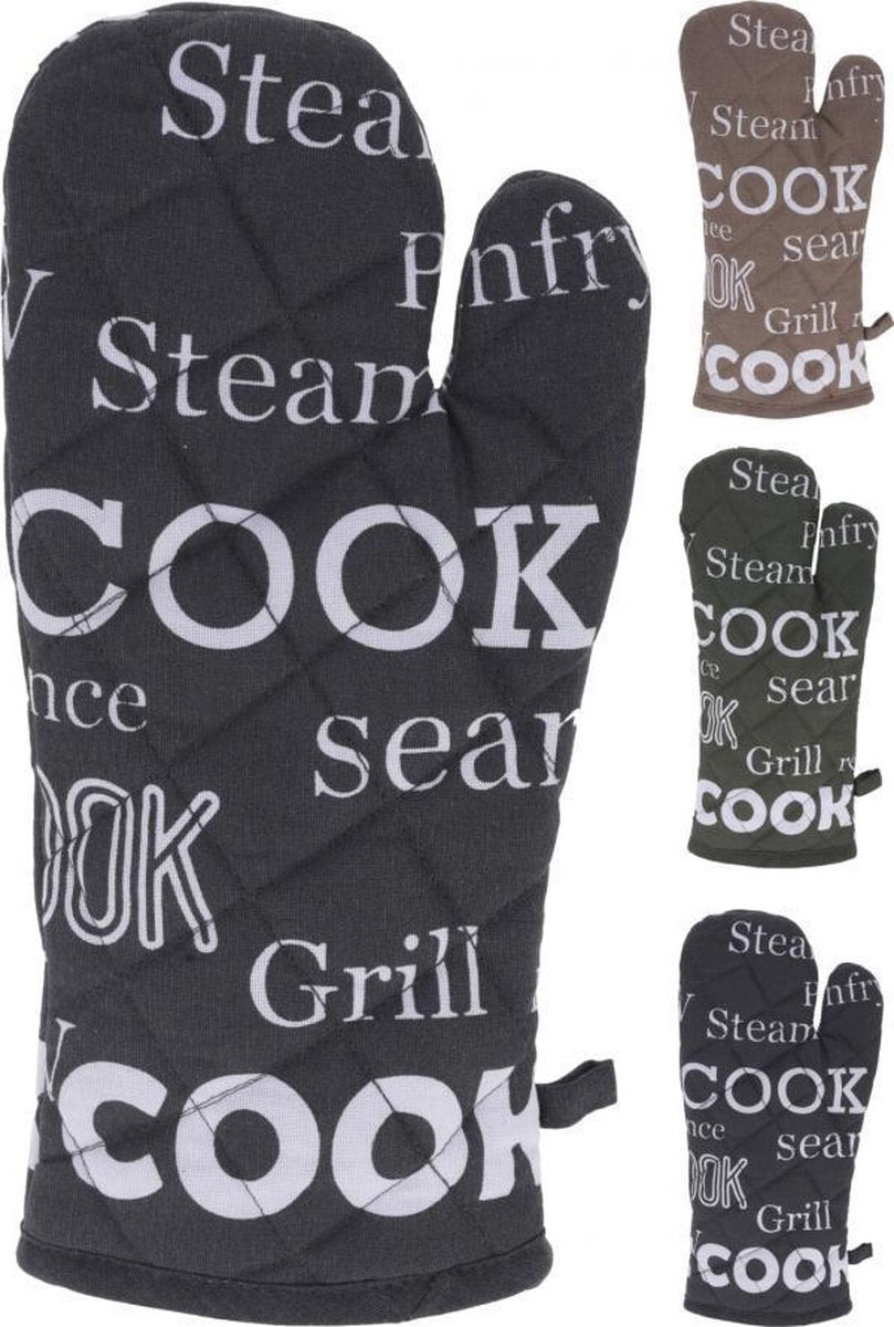 Ovenwant 18x32cm antraciet