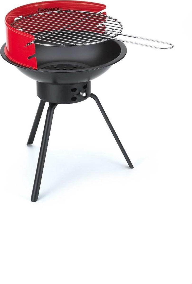 Ferraboli Barbecue - Bucaneve - Houtskool - Zwart