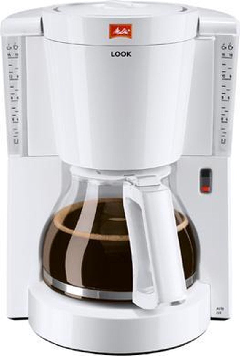 Melitta Look IV Therm - Filter-koffiezetapparaat - Wit