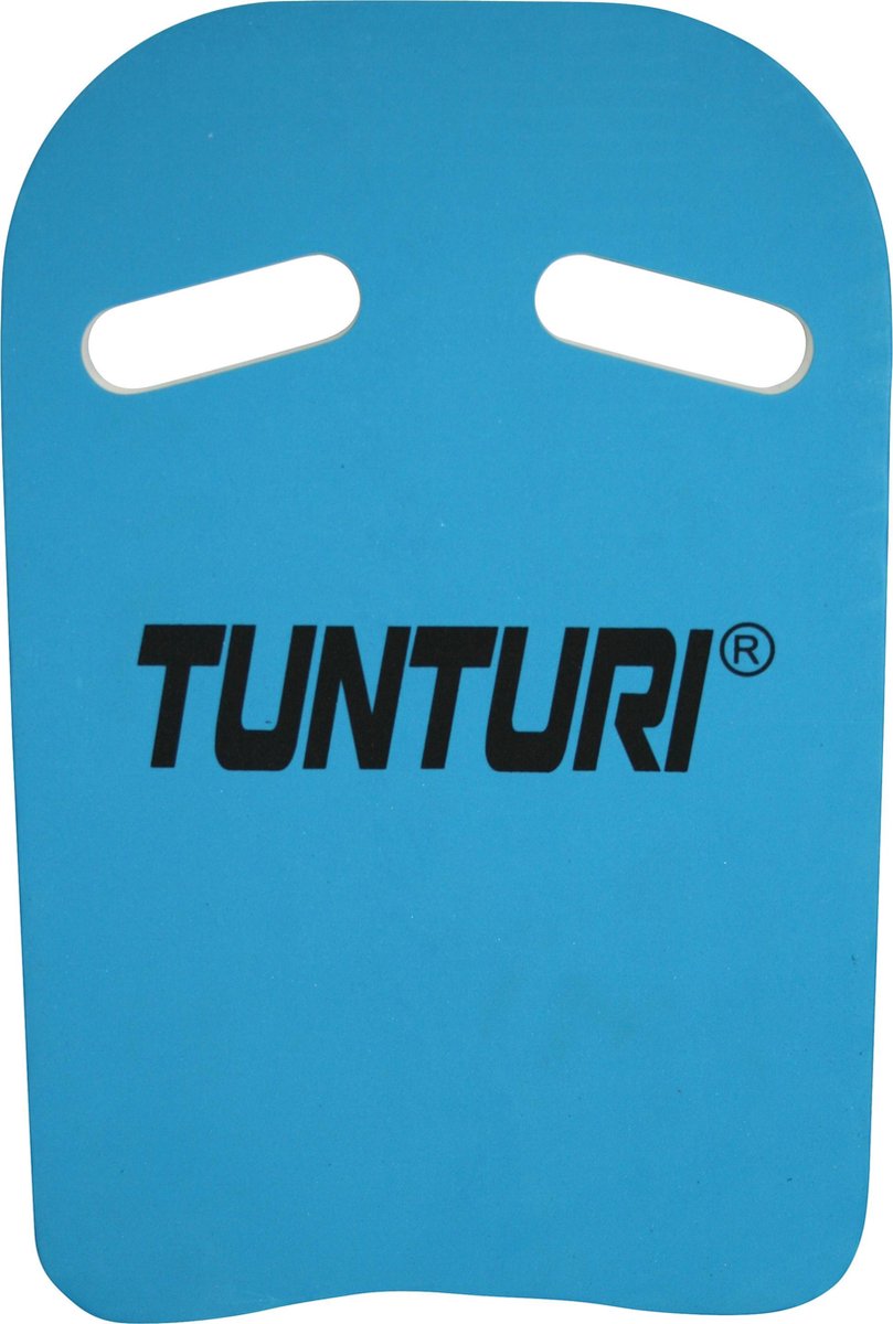 Tunturi Zwemplankje - Kickboard - Swimmingboard - Blauw/white