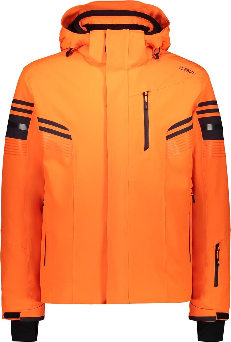 CMP Wintersportjas - Maat 52  - Mannen - oranje/zwart