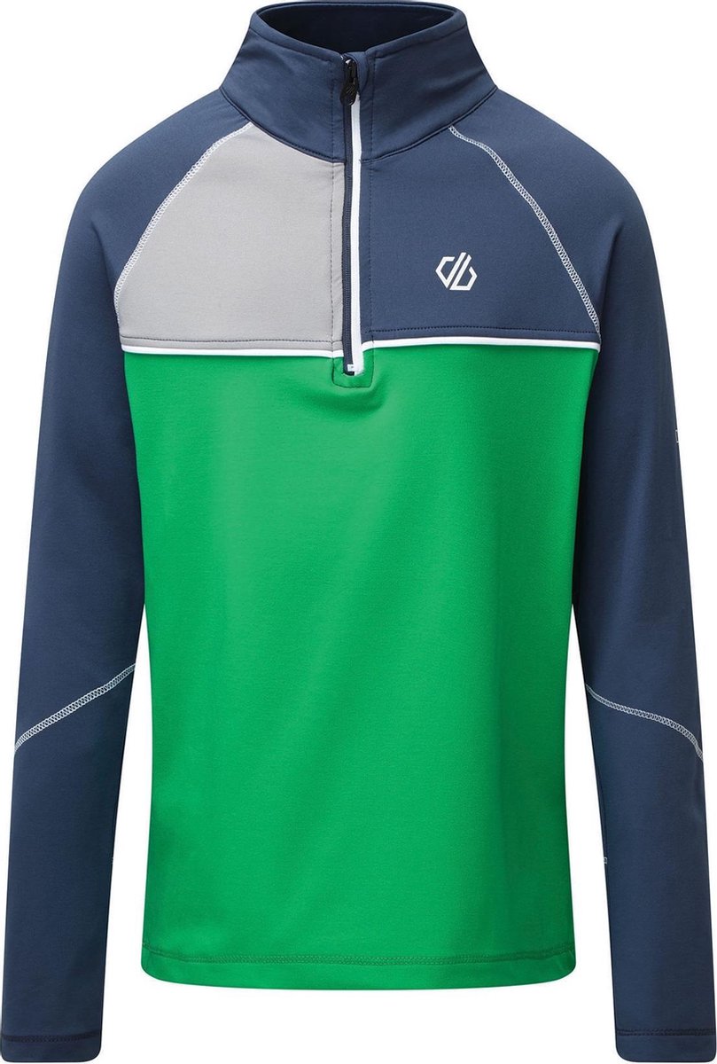 Dare 2b Thermoshirt - Maat 152  - Unisex - donker blauw/groen/grijs
