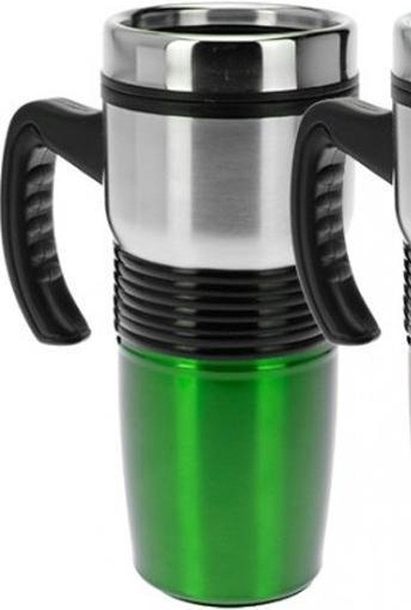 Drinkbeker dubbelwandig groen