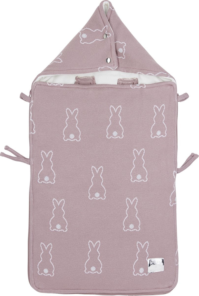 Meyco X Mrs.Keizer voetenzak Rabbit - Lilac