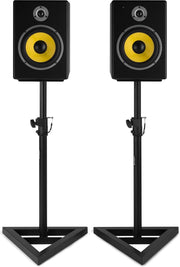 Set van 2 Vonyx Studio monitor speakerstandaards in hoogte verstelbaar