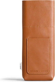 Memobottle Slim Tan Leather Sleeve