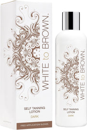 Whitetobrown Zelfbruiner Self Tanning Lotion Dark - 250 ml