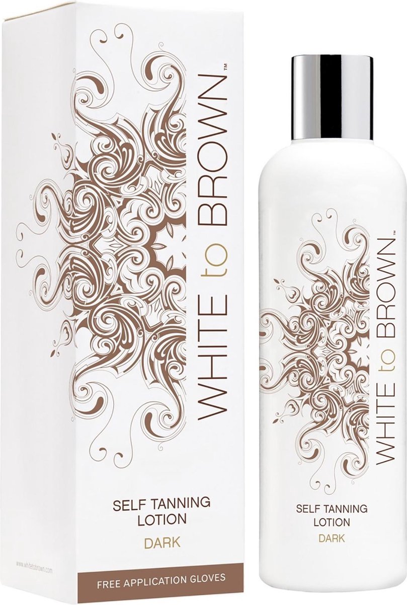 Whitetobrown Zelfbruiner Self Tanning Lotion Dark - 250 ml