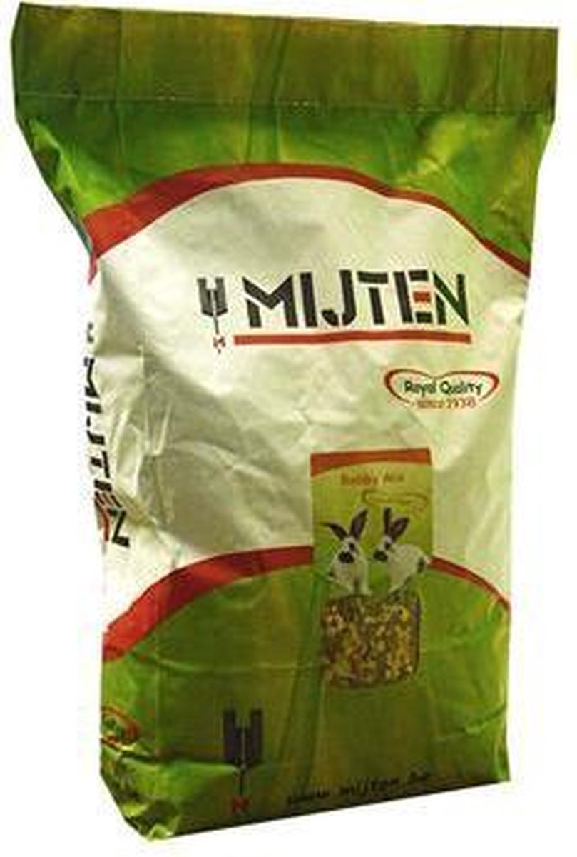 Konijnenvoer - Rabby Mix - Konijnenmengeling - Mijten 15 kg