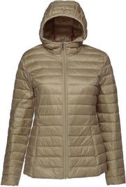 Cloe beige pufferjack dames l