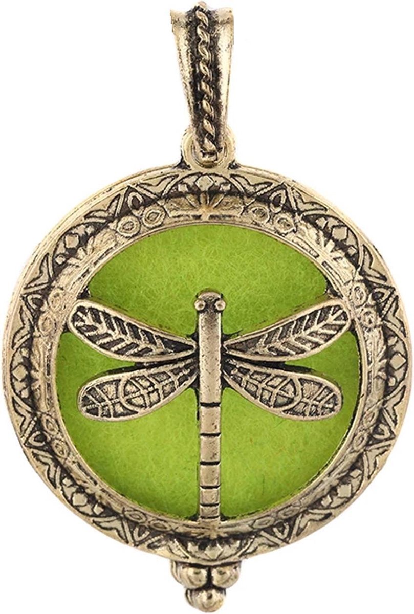 Diffuserketting libelle brons