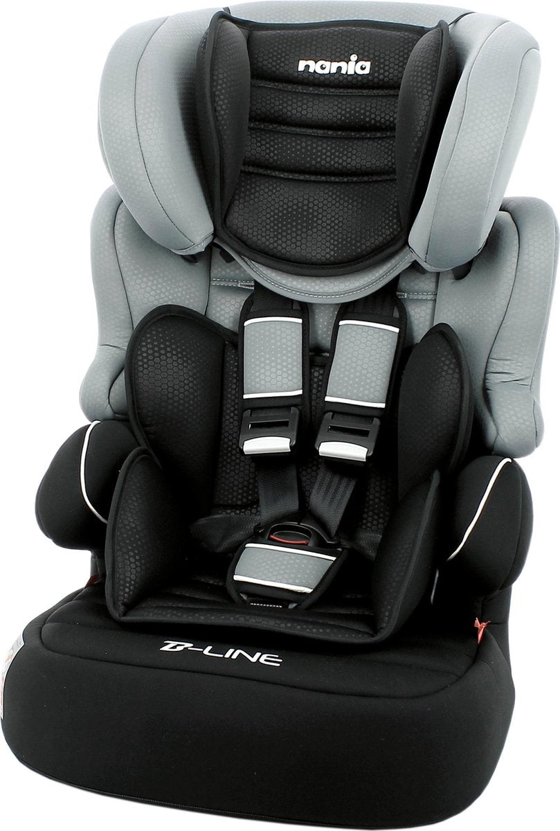 Nania Autostoel groep 1/2/3 - Beline Luxe - Grey