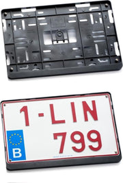 Nummerplaathouder 4x4 ABS voor nummerplaat 340x210mm BELGË