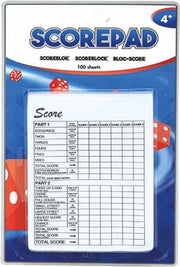 Dobbelset Scoreblok 100 Vel