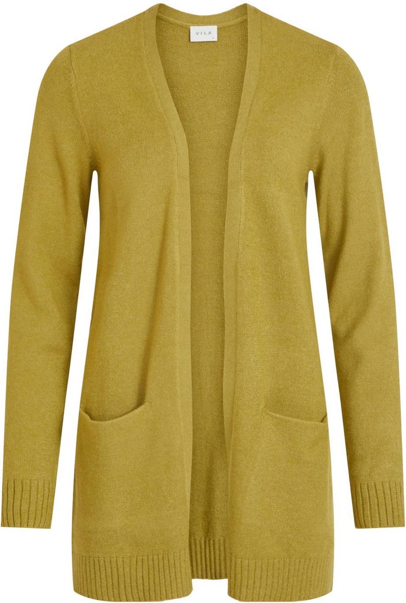Viril Open L/s Knit Cardigan - Noos 14044041 Green Olive
