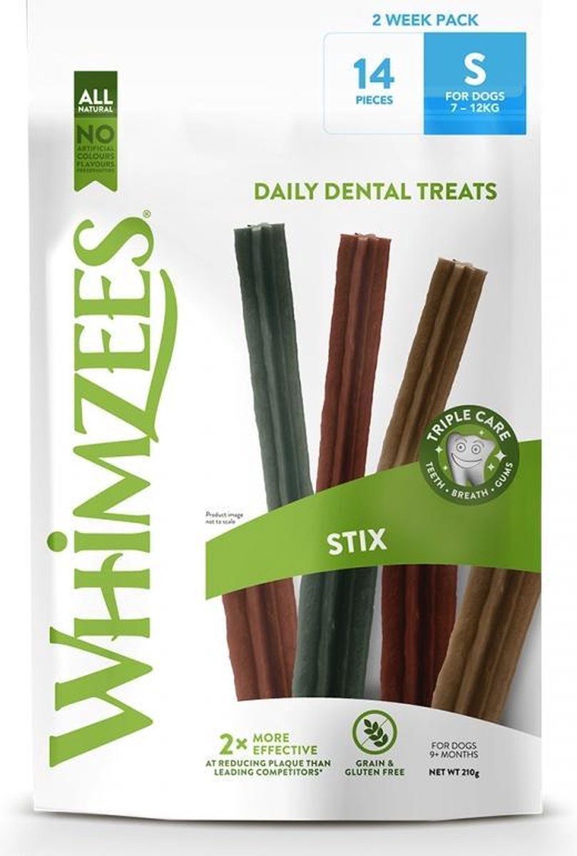 Whimzees stix 2 weeks 14st - S - 15g