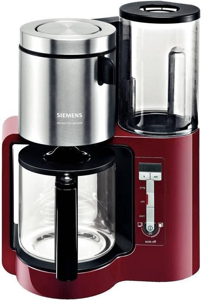 Siemens Sensor For Senses TC86304 - Koffiezetapparaat - Rood