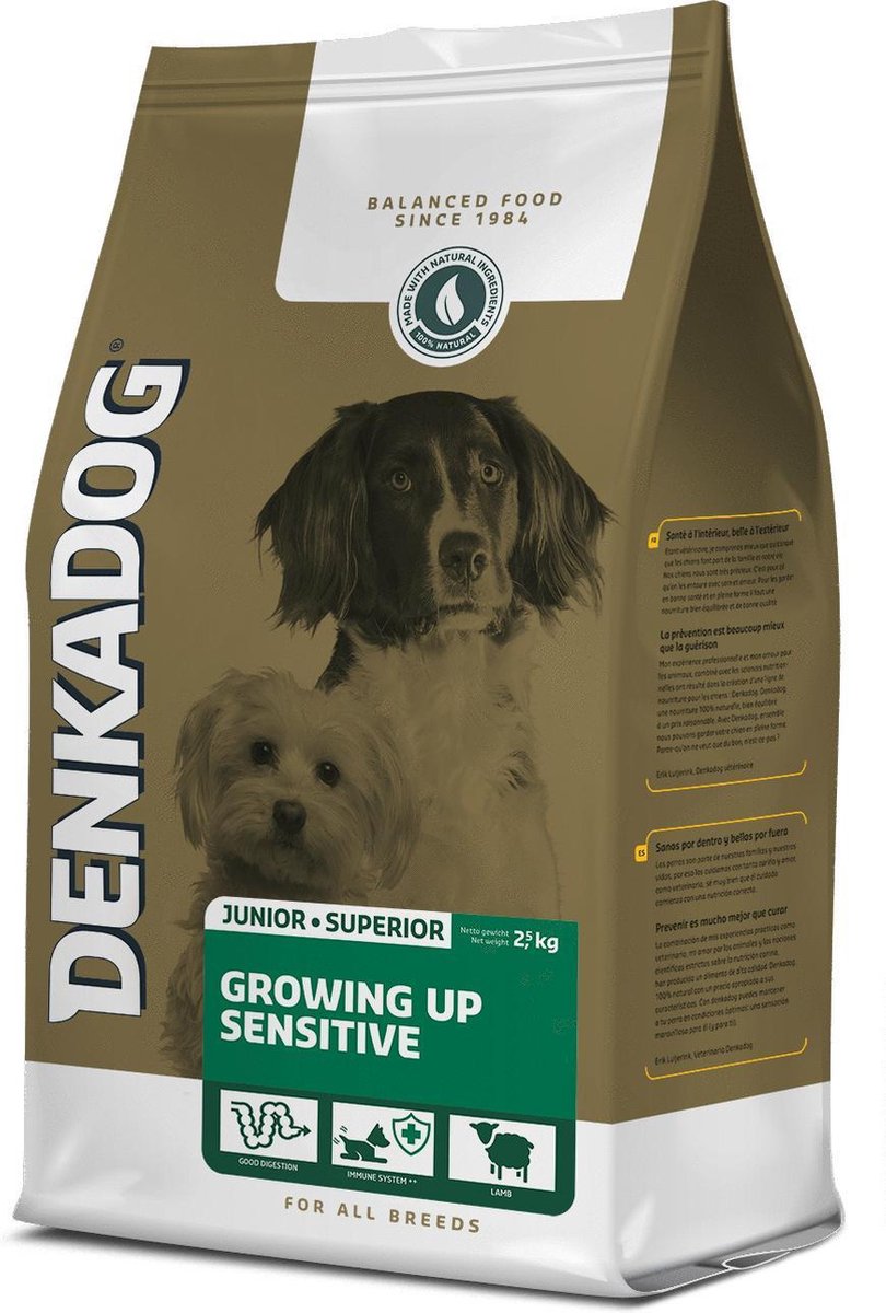 Denkadog Superior Growing Up Gevogelte&Vlees 4 x 2.5 kg