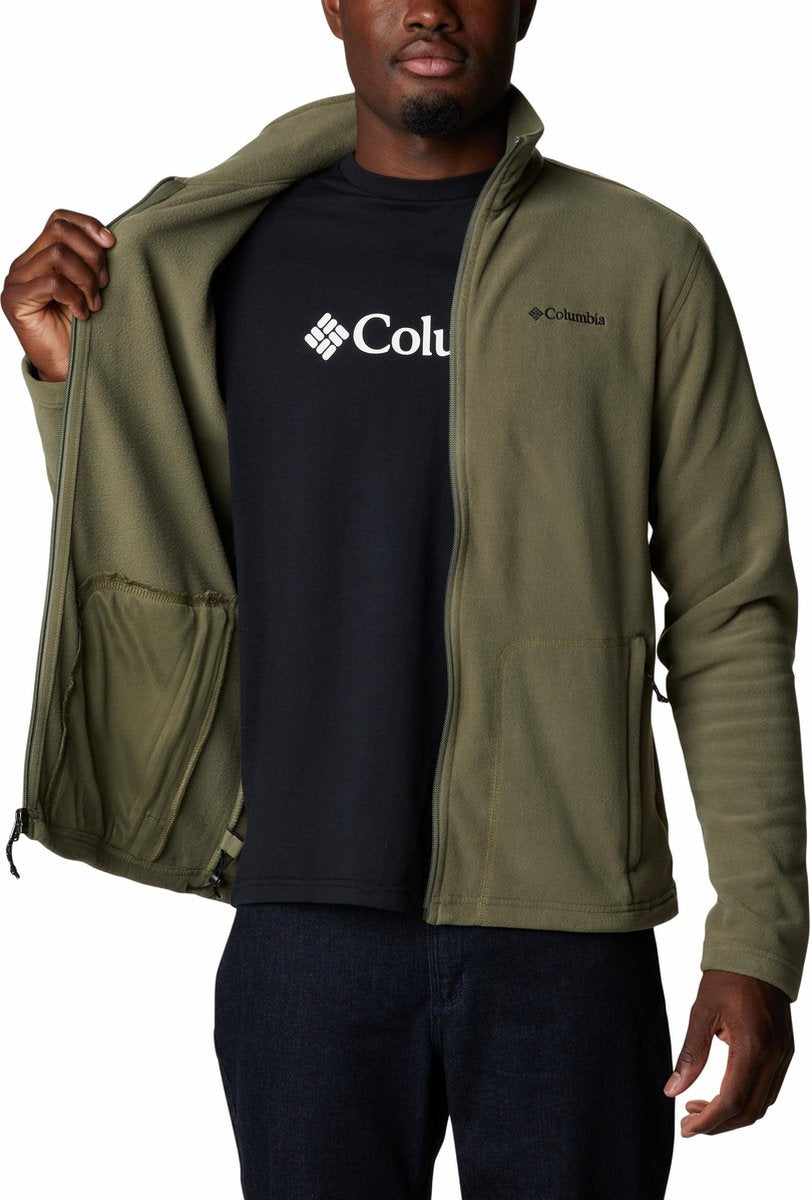 Columbia Fast Trek Light Full Zip Fleece - Stone Green - Heren - Maat S