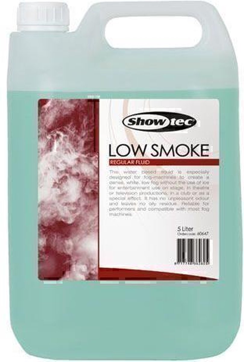 Showtec Low Smoke Fluid 5 Liter Low smoke
