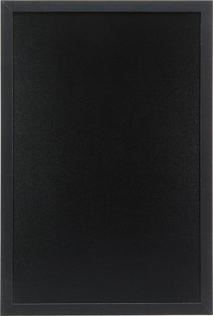 KRIJTBORD WOODY 40X60 ZWART
