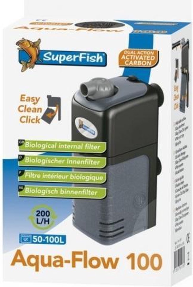 AquaFlow Dual Action 100 Filter - 200 ltr/uur