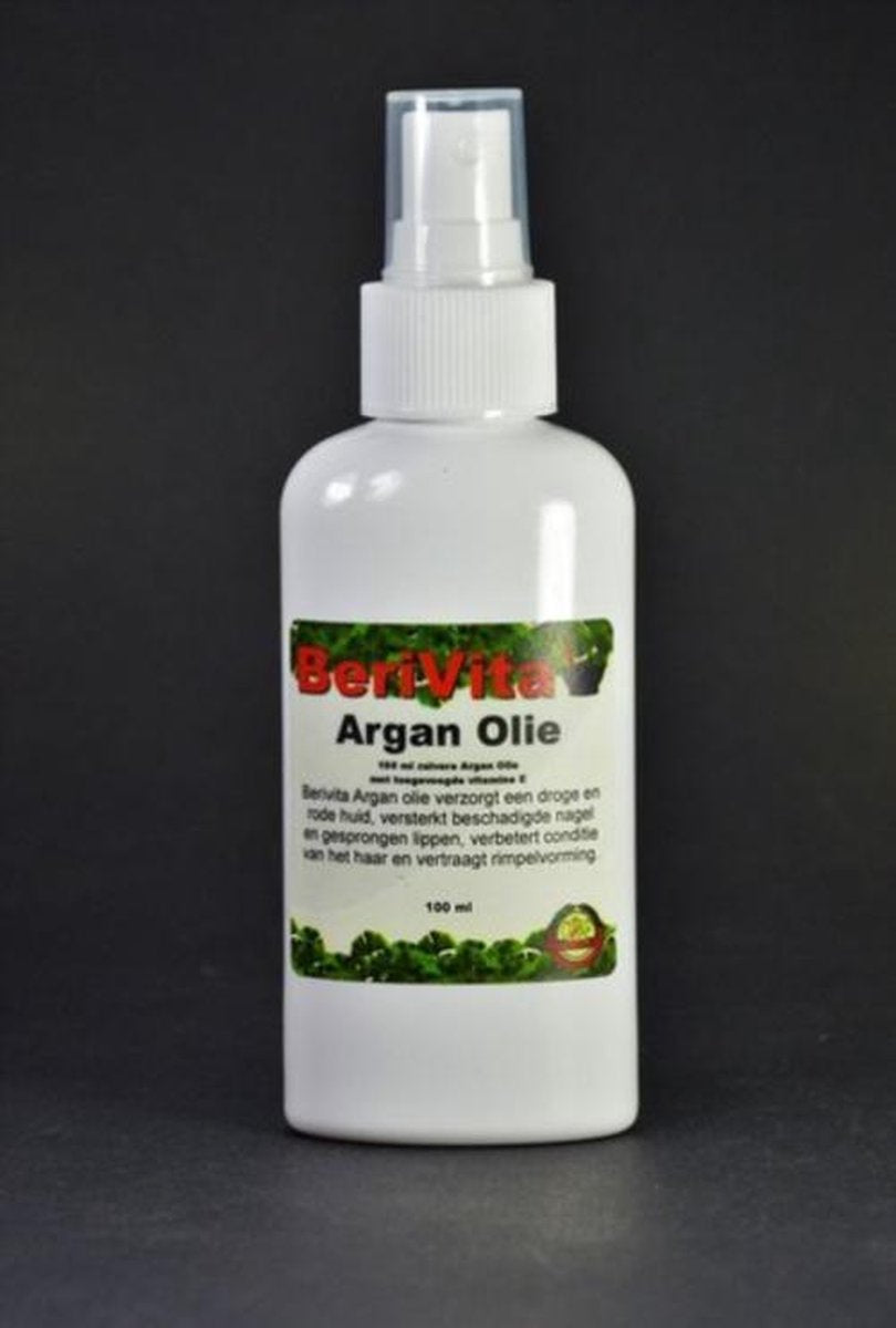 Arganolie Puur 100ml Spray - Onbewerkte Argan Olie voor Gezicht