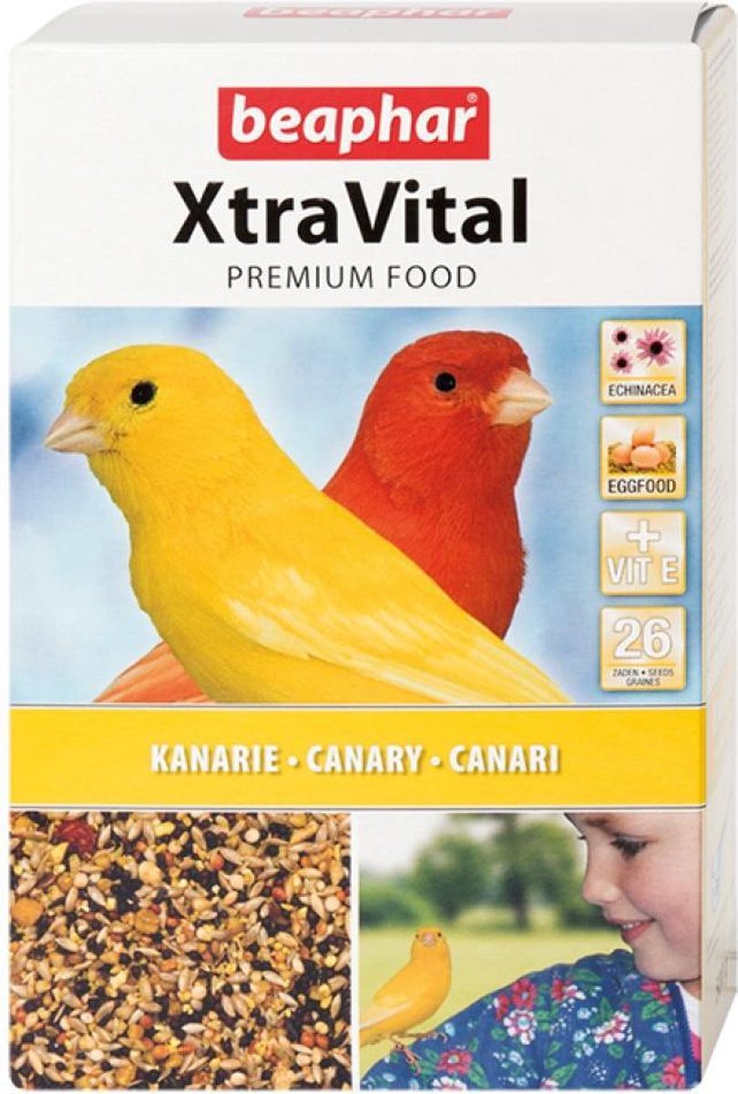6x Beaphar XtraVital Kanarie 500 gr