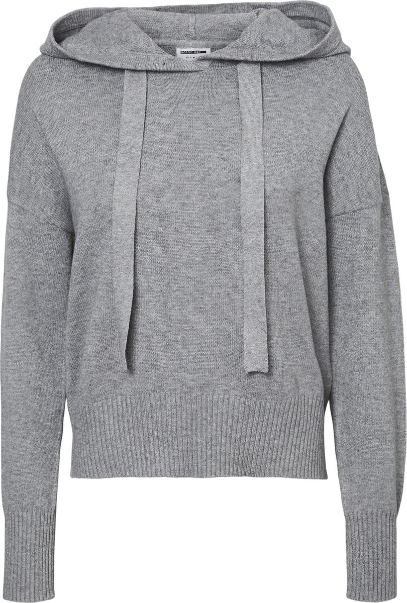 NOISY MAY NMSHIP L/S HOODIE KNIT BG Dames Hoodie - Maat M
