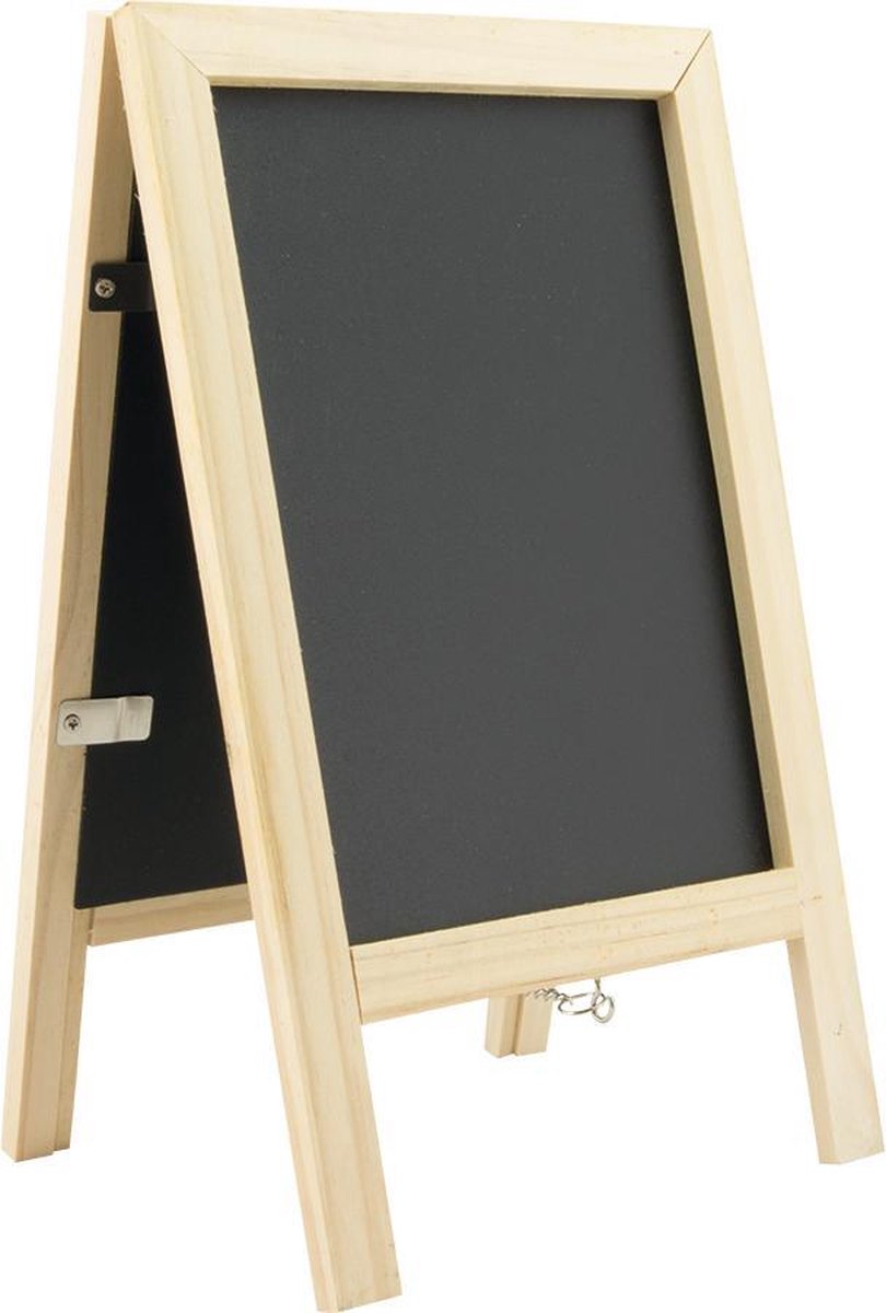Securit SBS-B-MNI schoolbord/toebehoren Zwart Hout