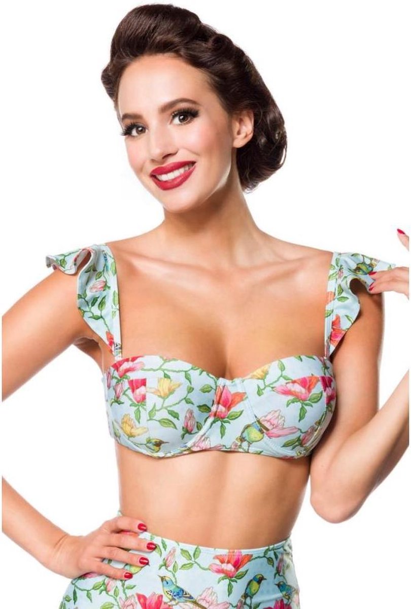 Belsira Bikinitop -XL- Vintage Groen