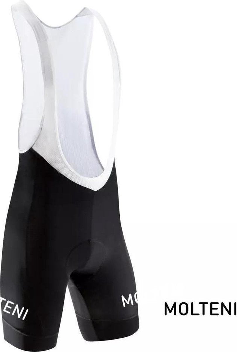 Wielerbroek Molteni - REDTED -Zwart(M)