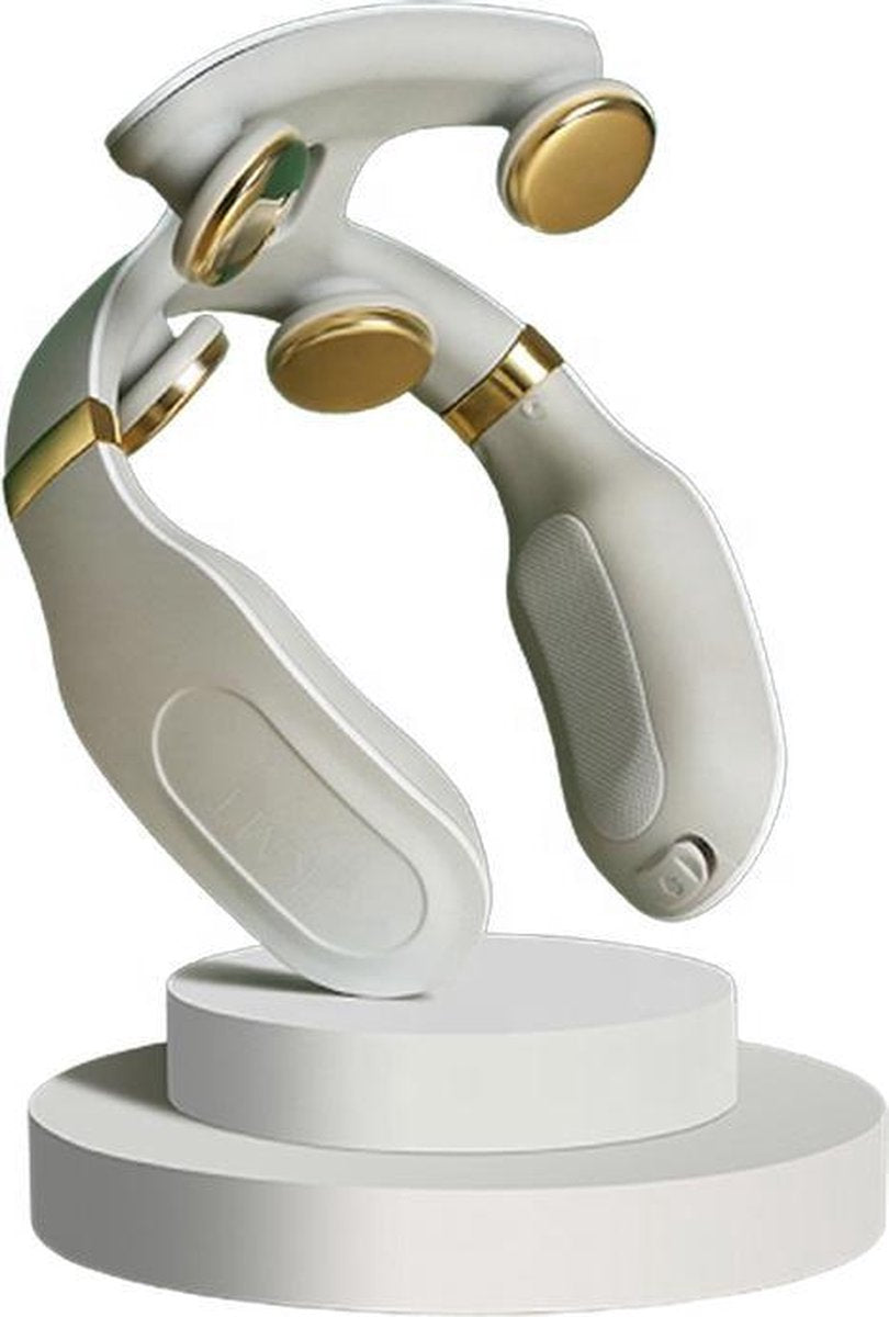 Nekmassage Apparaat - Warmte - Infrarood - Pulserend - Stroomtherapie - Wit