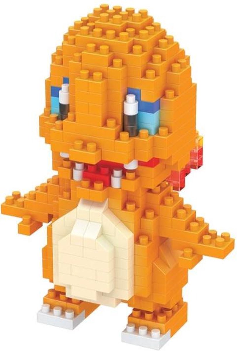 Charmander pokemon 332 miniblocks - ALTERNATIEF Lego 10 cm
