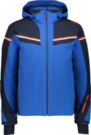 Campagnolo Man Jacket Zip Hood heren ski jas kobalt