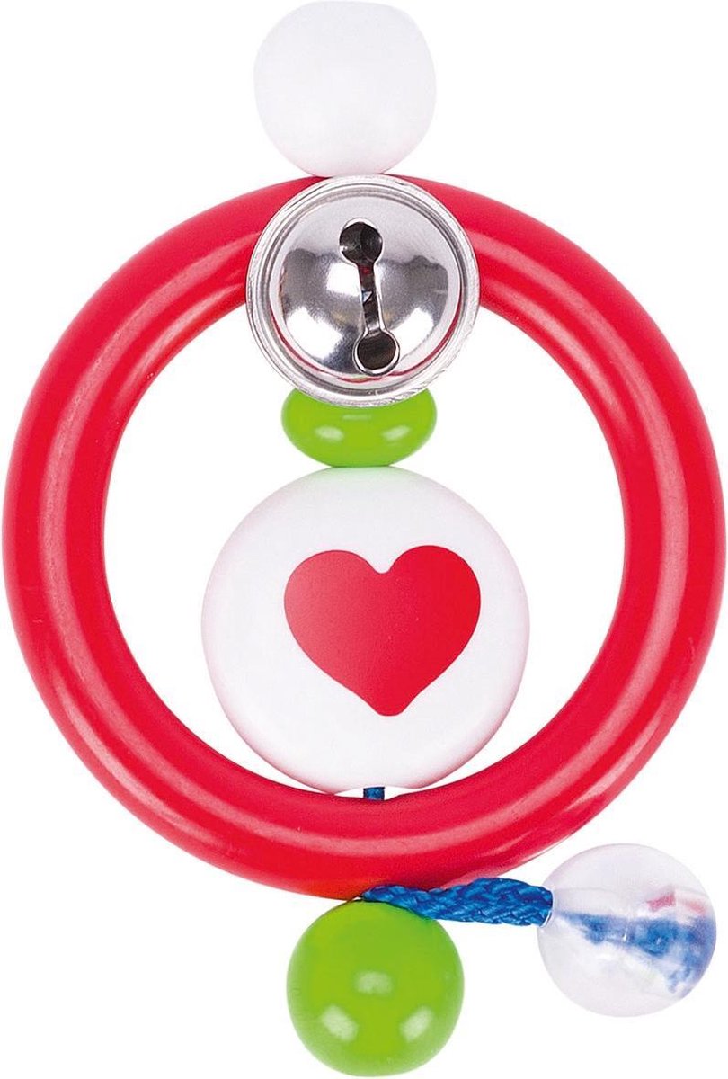 Heimess Bijtring Hart Plastic