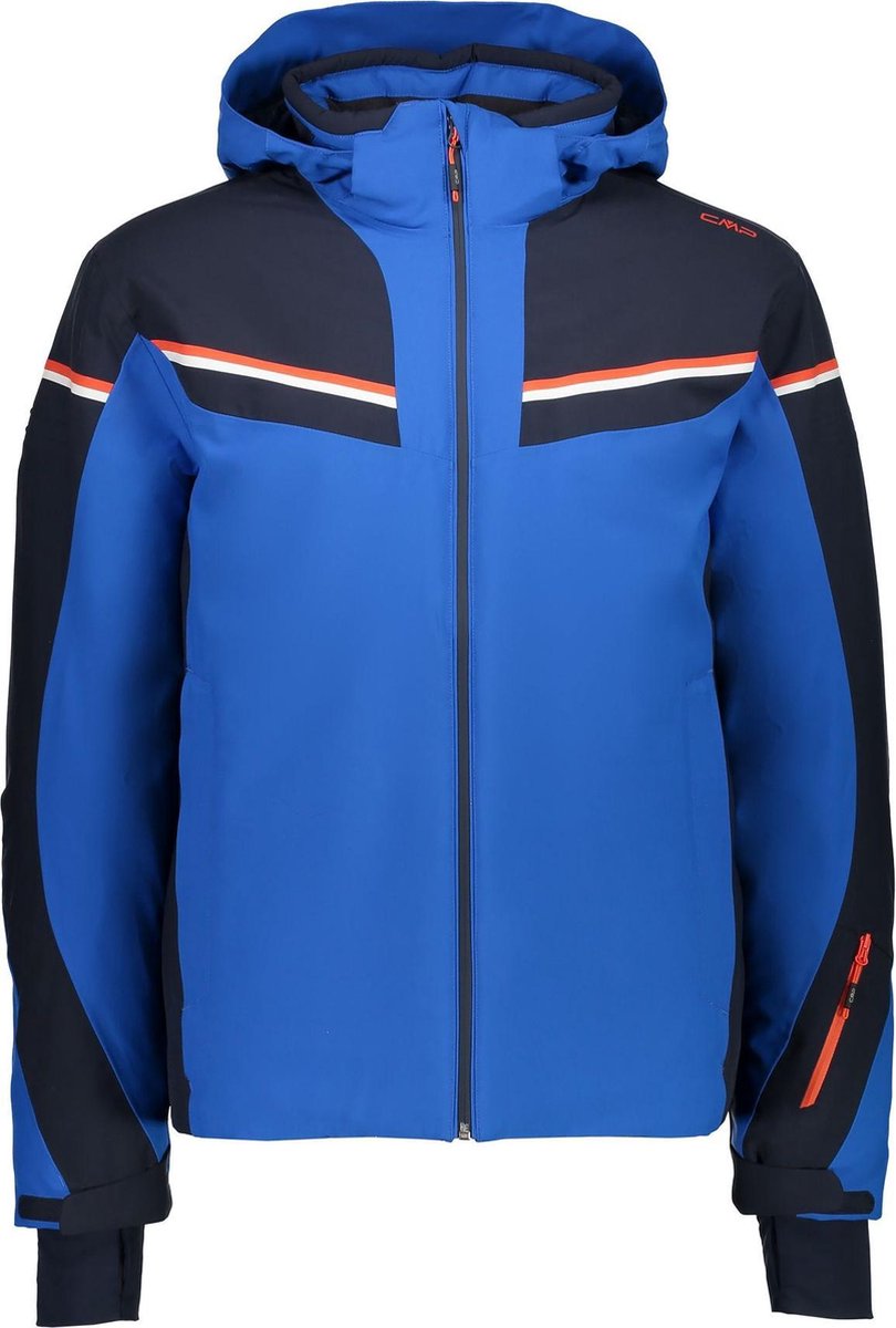CMP Tonale  Wintersportjas - Maat 56  - Mannen - blauw/donker blauw/rood/wit