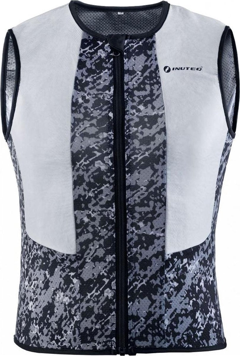 Inuteq BodyCool Xtreme Evaporative PVA Koelvest | Maat: S | Kleur: Grey/Camo