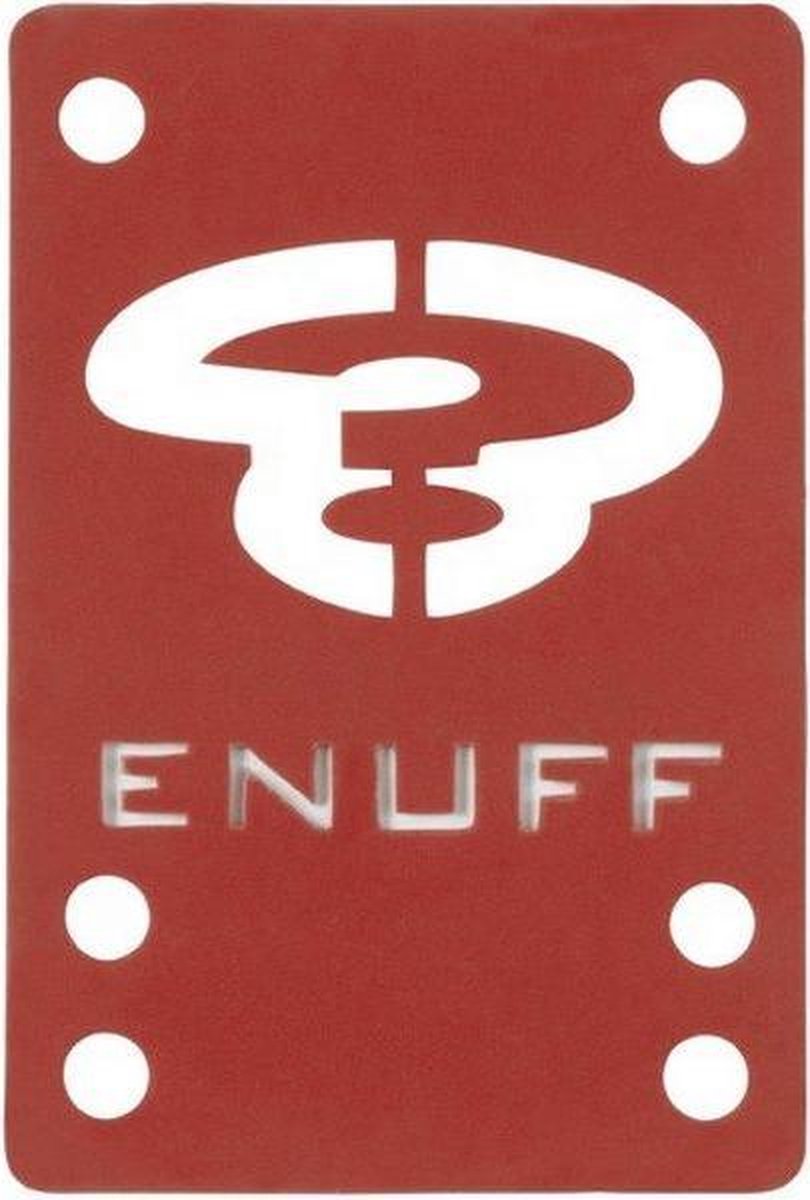 Enuff Skateboards Enuff shockpads 1mm rood