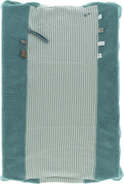 Snoozebaby ORGANIC Changing Cover Happy Dressing (45 x 70cm) Smokey Green
