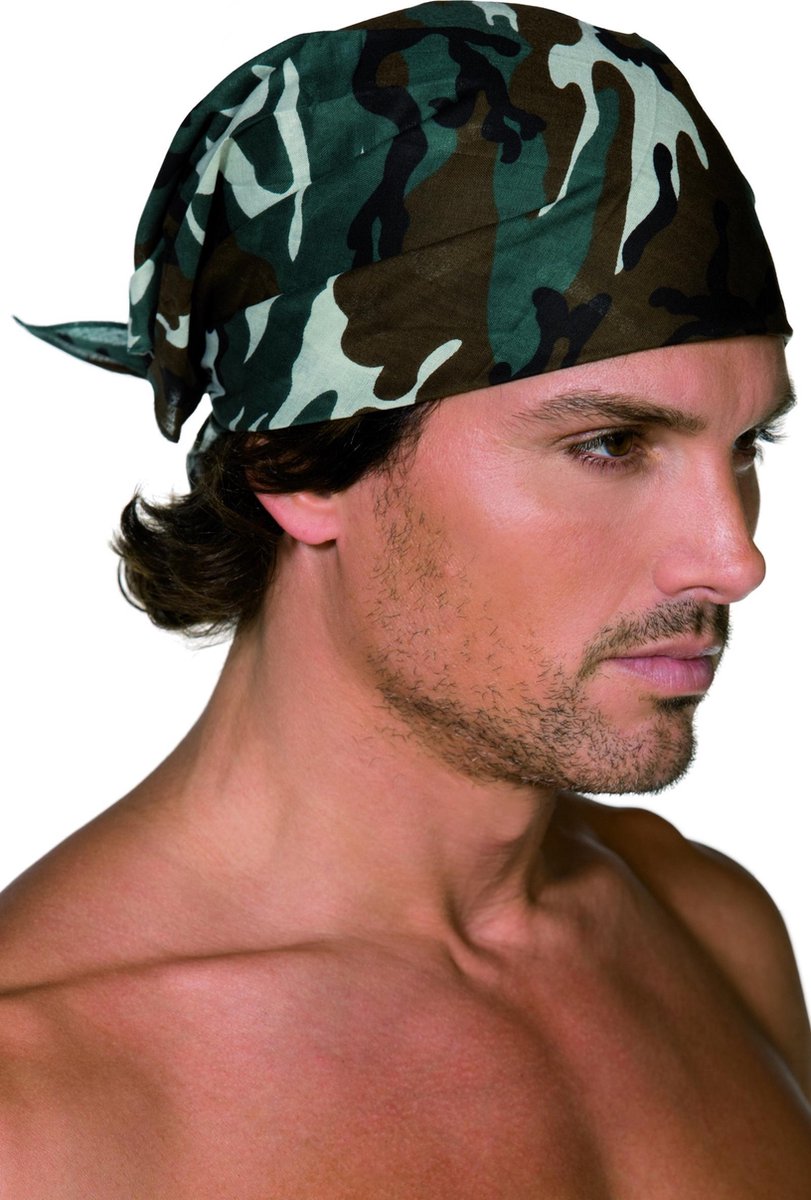 ESPA - Militaire camouflagebandana voor volwassenen - Accessoires > Haar accessoire