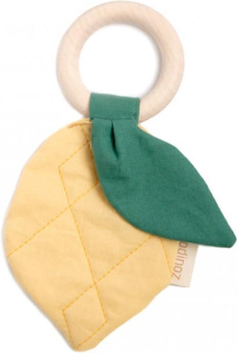 Nobodinoz - Lemon Teether ring