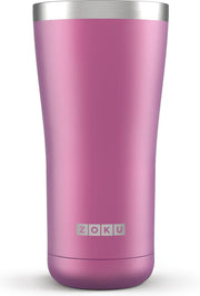 Zoku Hydration Drinkbeker - 3 in 1 - RVS - 591 ml - Paars