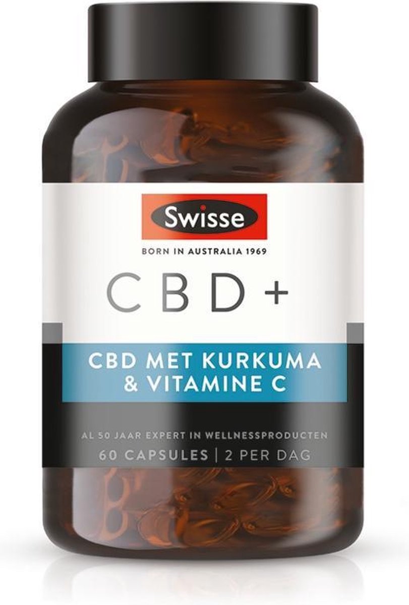 Swisse CBD+ Kurkuma 60 capsules
